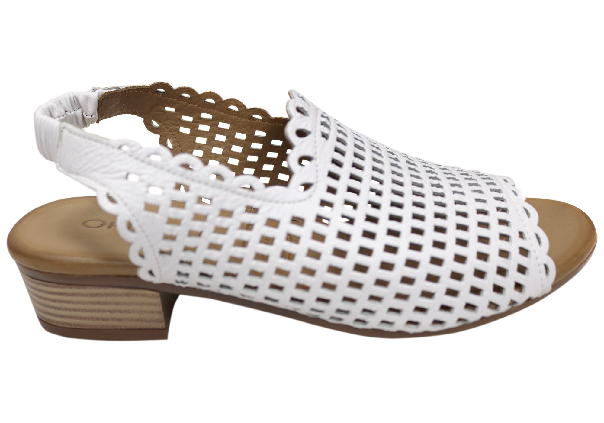 Orizonte Sash Women's Comfortable Low Heel Sandals - Genuine European Leather - Perfect for Summer Outings & Casual Wear
