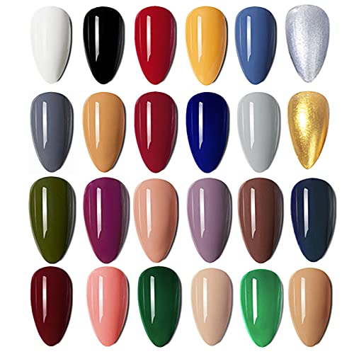 Light Pink UV Gel Nail Polish - Long Lasting Top Coat for Manicures