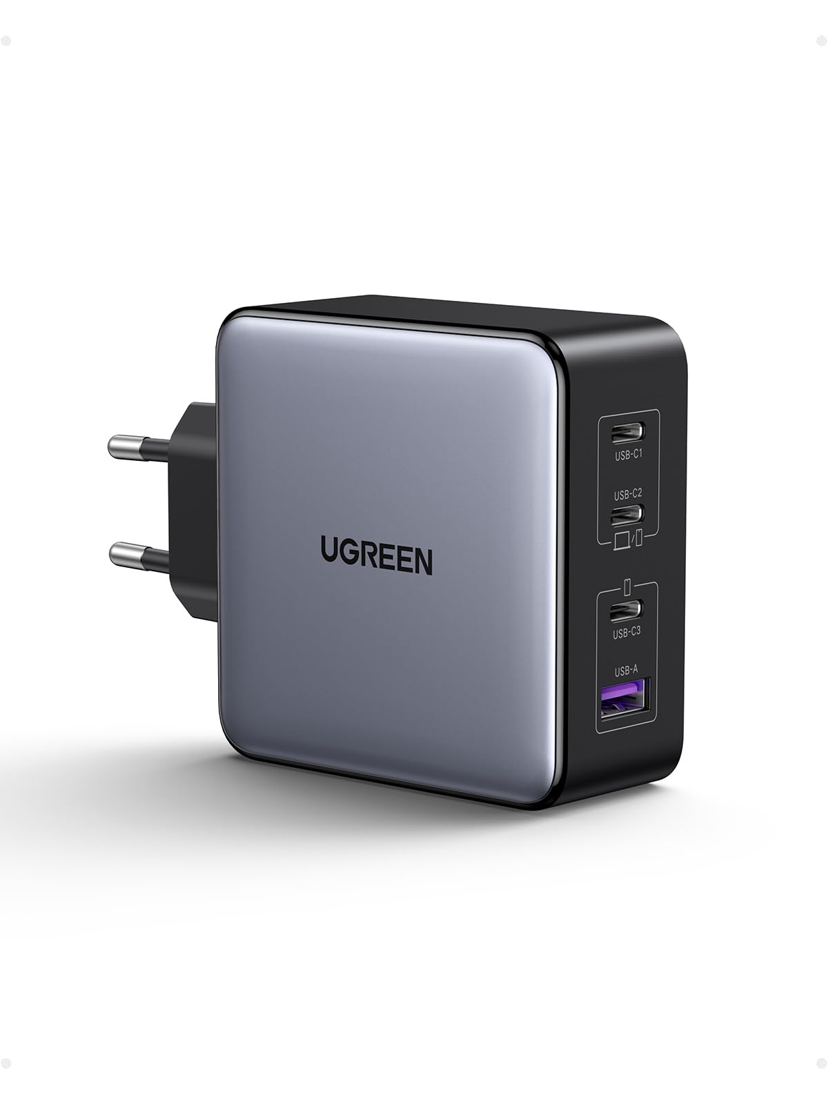 UGREEN Nexode X 160W USB C GaN Fast Charger with 4 Ports - PD 3.0 Quick Charge for iPhone 16/15/14/13/12/11, Galaxy S24/S23/S22 Ultra, Pixel, iPad, MacBook Air/Pro M3/M2/M1 - Perfect for Home, Office & Travel Charging