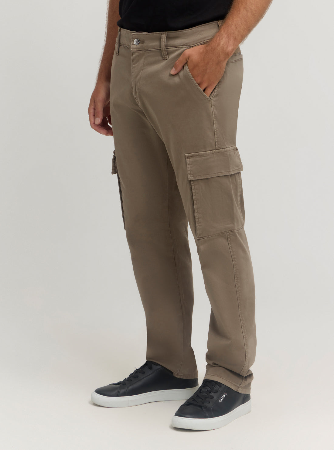 Stylish Brown Cargo Pants for Men - Durable Work & Outdoor Adventure Pants with Multiple Pockets | Perfect for Hiking, Travel & Casual Wear