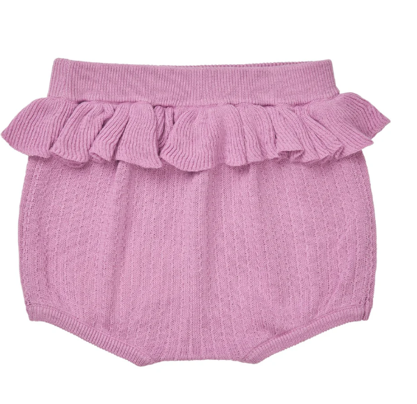 FUB BABY RUFFLE BLOOMERS for Girls 6-24 Months | Soft Cotton Baby Bloomers with Lace Trim | Perfect for Photoshoots, Special Occasions & Everyday Wear