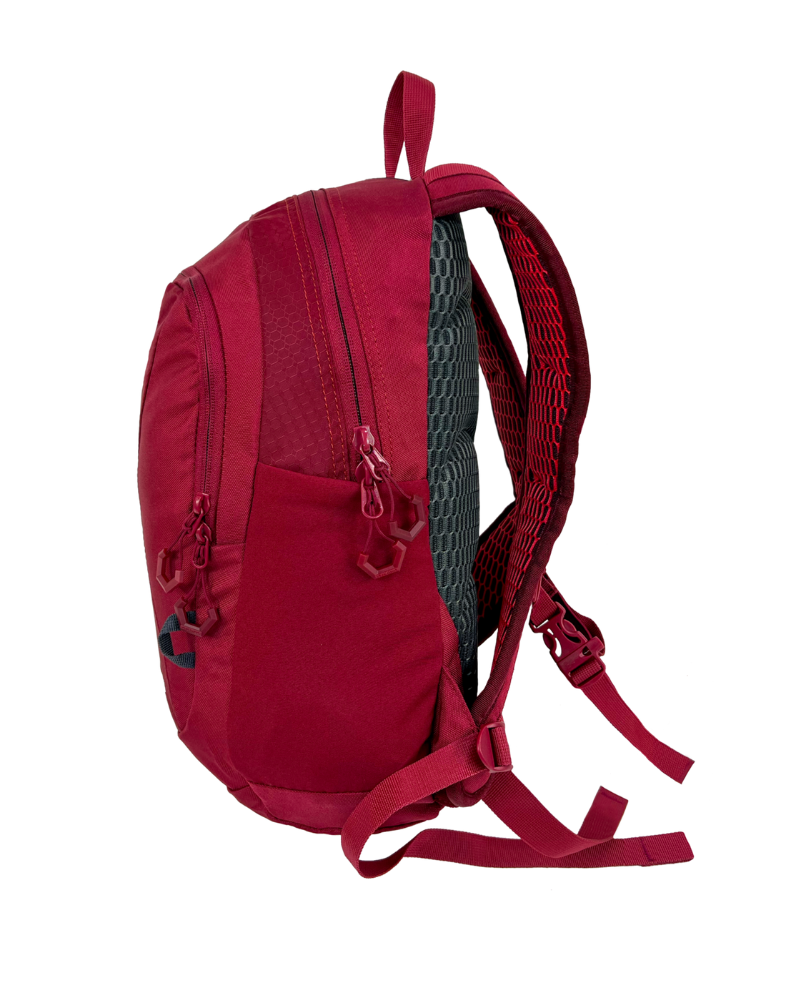 Black Wolf Yanga 13L Hiking Backpack - Tibetan Red Outdoor Daypack for Camping, Travel & Daily Use