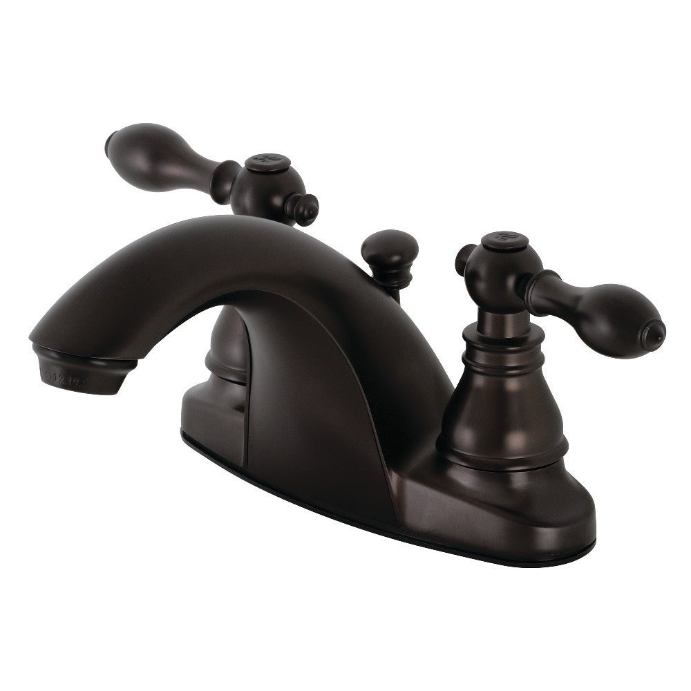 Kingston Brass KB7642ACL American Classic 4-Inch Centerset Bathroom Faucet - Chrome Finish for Vanity Sinks, Powder Rooms & Guest Bathrooms