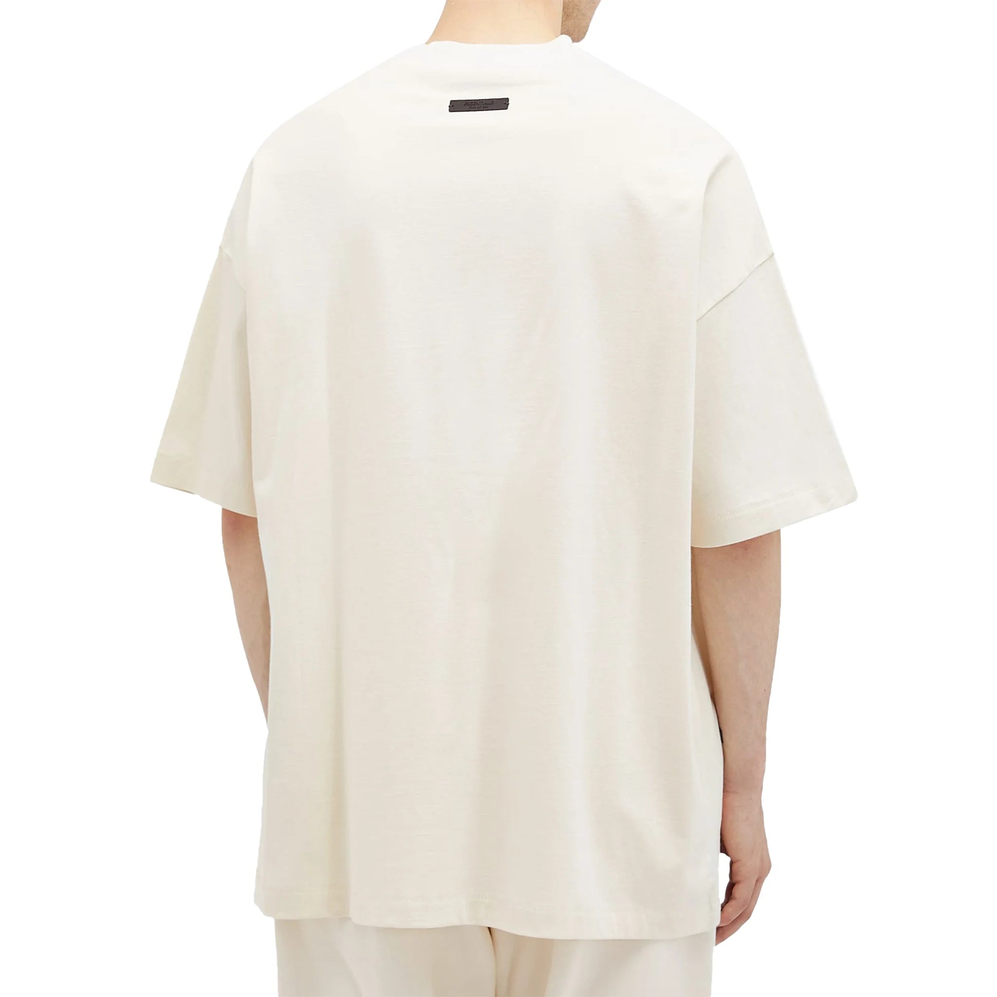 Fear Of God Essentials Jersey Crewneck Shell T-Shirt for Men (FW24) - Comfortable Casual Wear for Street Style & Everyday Outfits
