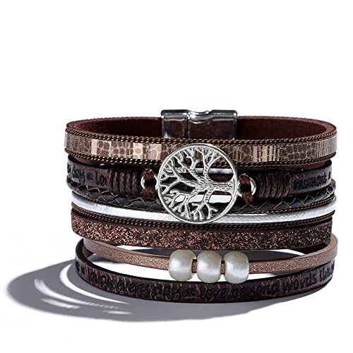 teacher jewelry for women（brown）