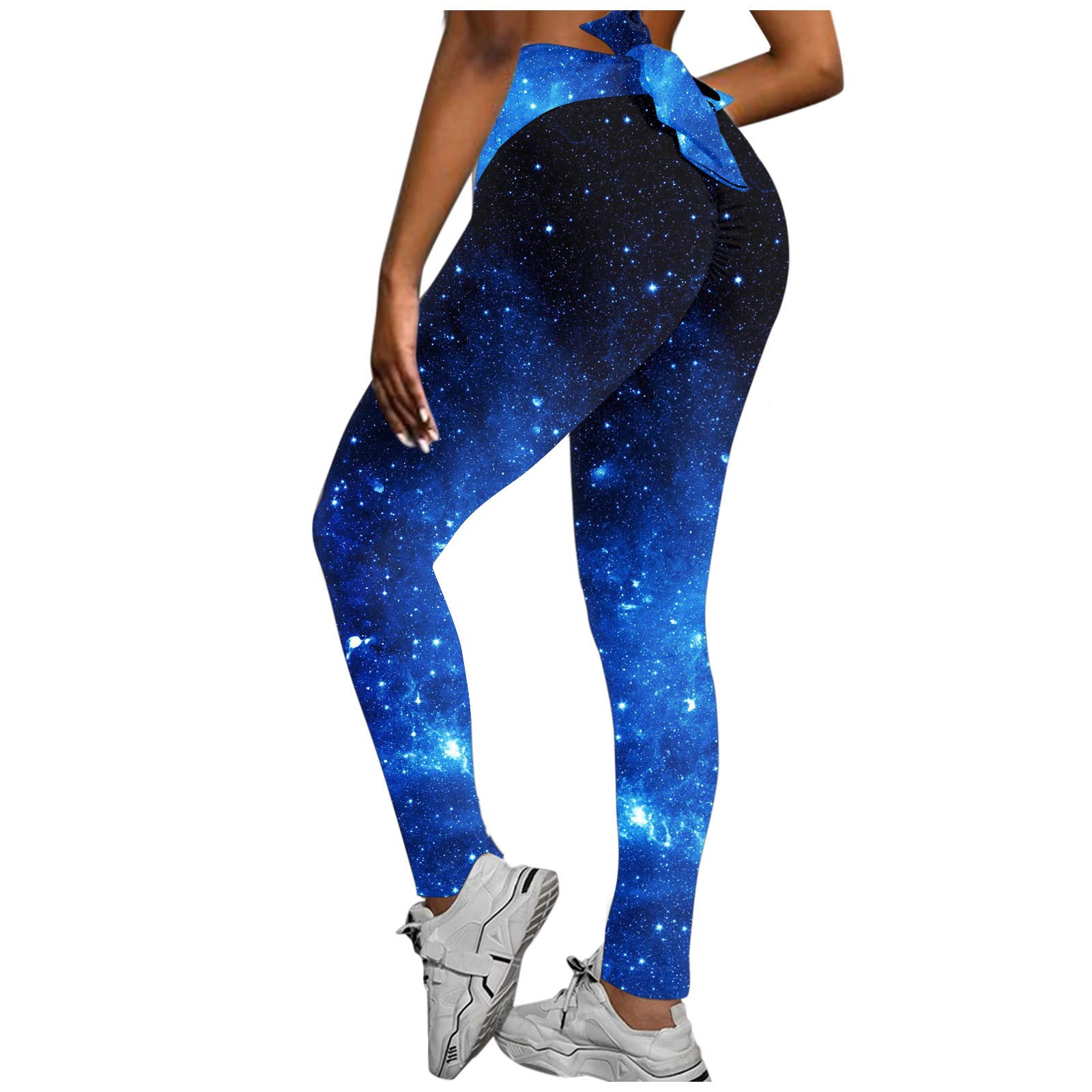 4th of July Patriotic Leggings for Women - High Waist Printed Yoga Pants with Stretchy Comfort - Perfect for Independence Day Workouts, Fitness & Yoga