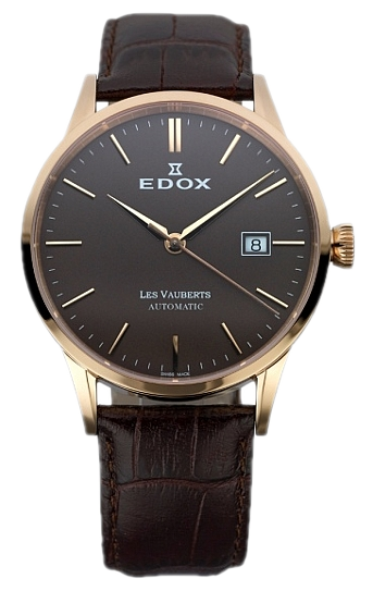 Edox Les Vauberts 80081 37R BRIR Swiss Automatic Men's Watch - Luxury Dress Watch for Business, Formal Events & Special Occasions