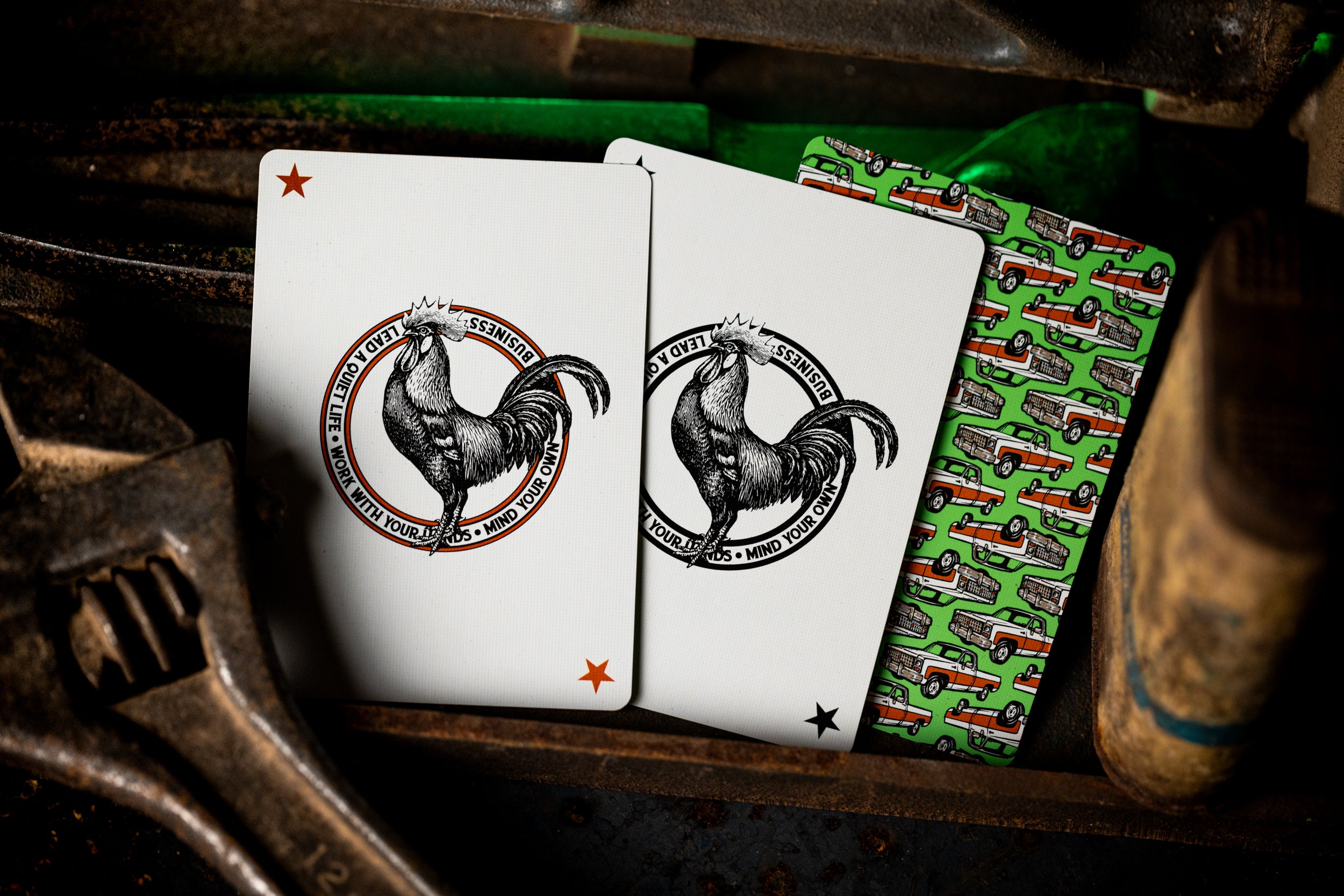 Premium KW Auto Body Threads Deck Luxury Playing Cards - Elegant Design for Poker, Blackjack & Magic Tricks | Perfect for Game Nights, Casino Parties & Collectors