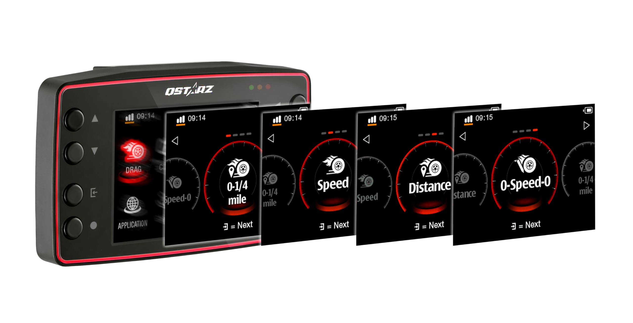 QSTARZ LT-8000S High Precision GPS Lap Timer - Professional Racing Chronometer for Motorsports, Track Days & Performance Driving