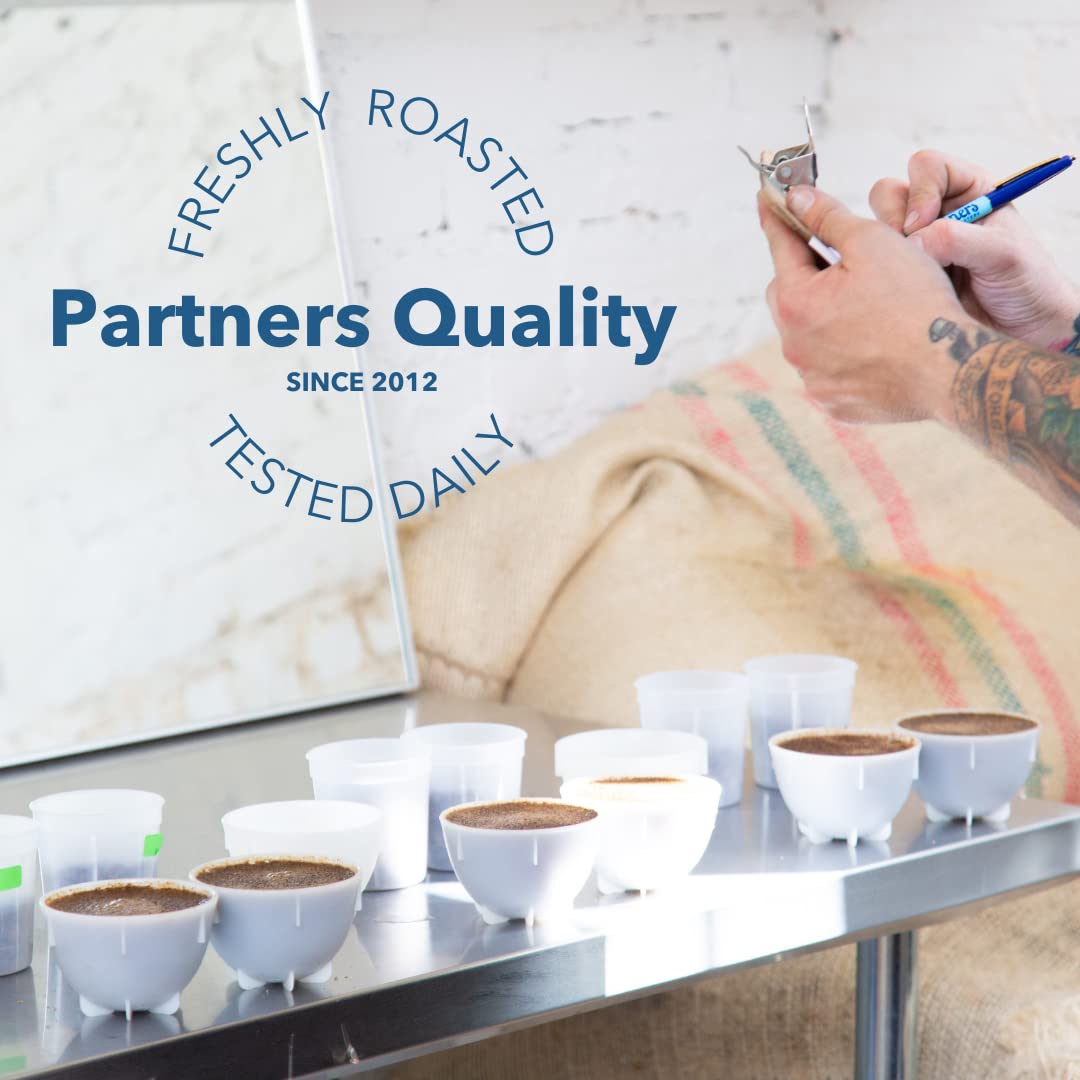 Partners Coffee, Colombia - El Ramo, Premium Whole Bean Coffee, 12 Ounce (340g) - Medium-Light Roast - Specialty Single Origin Arabica Beans for Pour Over, French Press & Espresso - Perfect for Home Brewing & Gifts