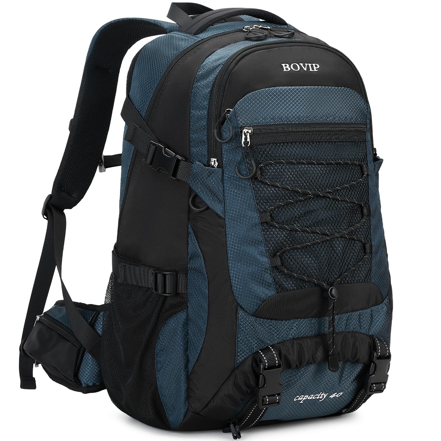 40L Waterproof Hiking Backpack - Lightweight Camping Daypack for Outdoor Travel