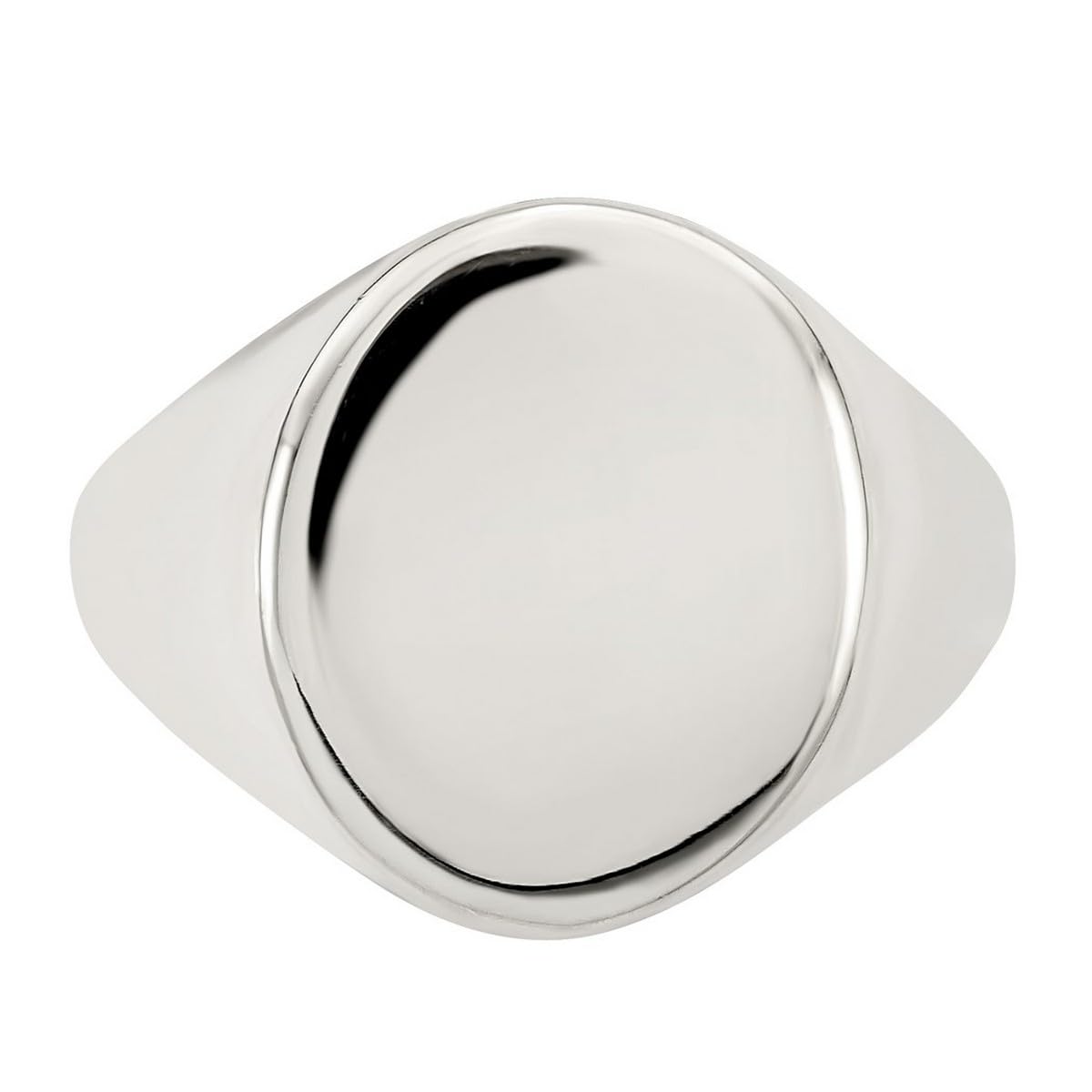 925 Sterling Silver Solid Polished Signet Ring for Women - Elegant Jewelry Gift for Birthday, Anniversary & Special Occasions | Hypoallergenic & Tarnish-Resistant