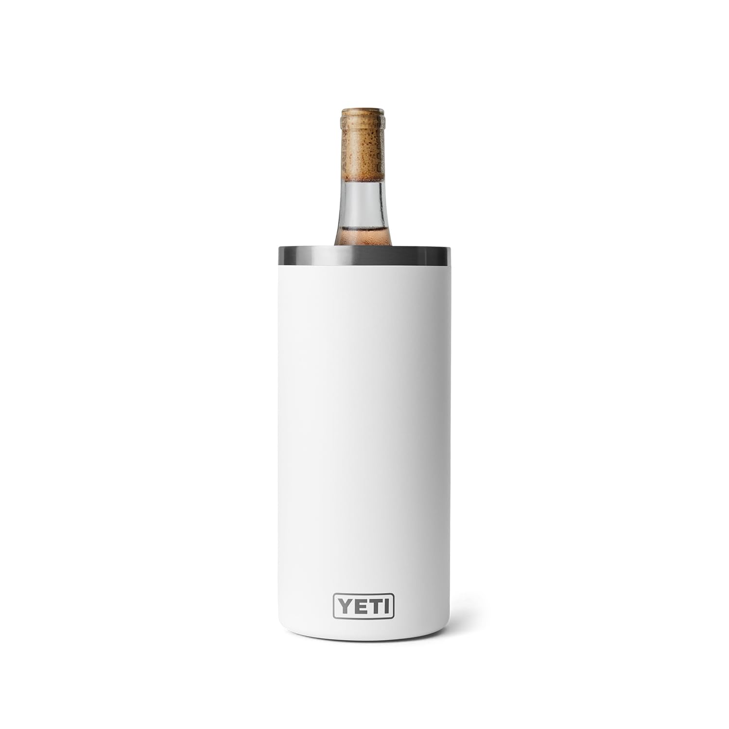 YETI Rambler Wine Chiller - Insulated Stainless Steel Wine Bottle Cooler for White & Red Wine - Perfect for Picnics, Beach Days & Outdoor Parties