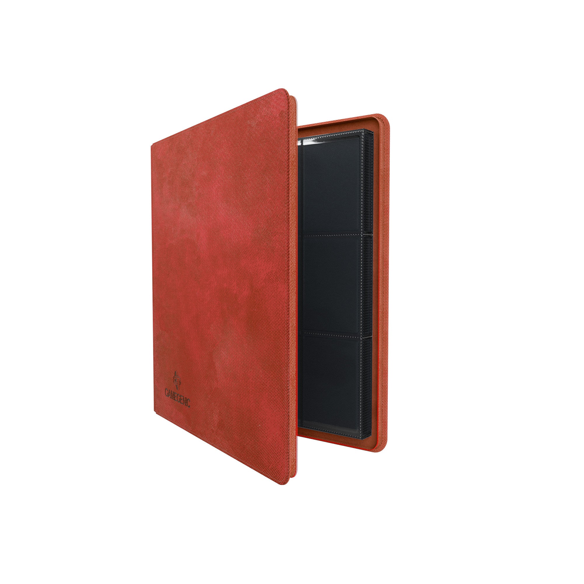 24 Pocket Zip Up Photo Album in Red - Perfect for Storing and Organizing Photos, Cards, and Memorabilia