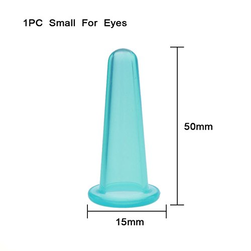Anti-Aging Facial Massage Cups - Silicone Eye & Face Cupping Therapy Set for Skin Tightening & Wrinkle Reduction - Beauty Tool for Face Lifting & Relaxation - Perfect for Home Spa & Skincare Routine