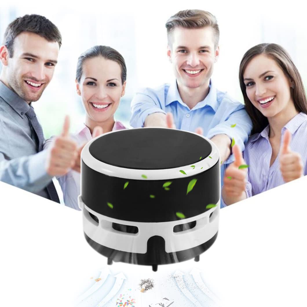 Rolin Roly Mini Cordless Handheld Vacuum Cleaner - Portable Desktop Dust Sweeper for Keyboard, Crumbs & Small Debris | Perfect for Home, School, Office & Computer Cleaning