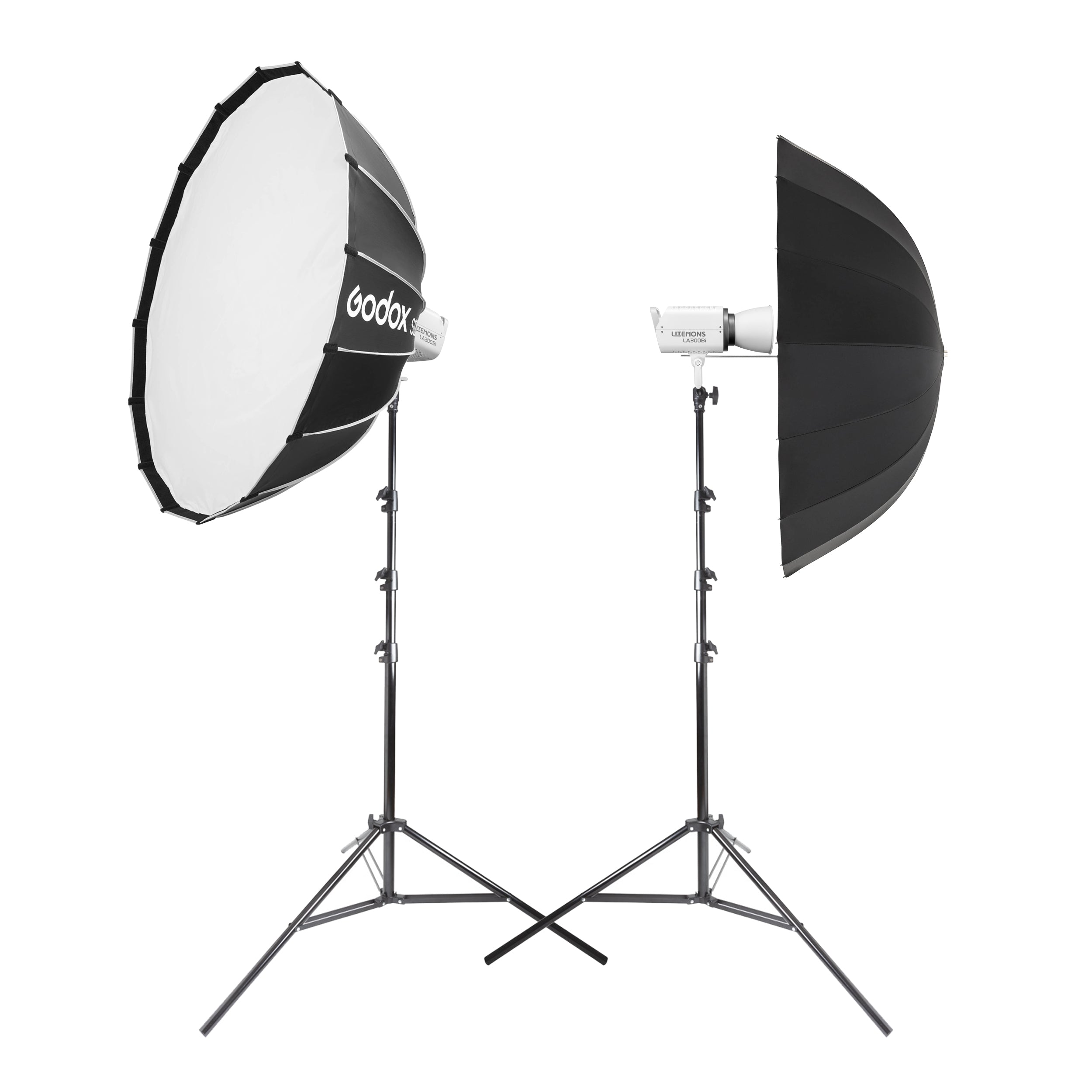 Godox LA300Bi High-Powered Bi-Color LED Light Panel Kit - 300W Studio Lighting for Photography, Videography & YouTube Content Creation