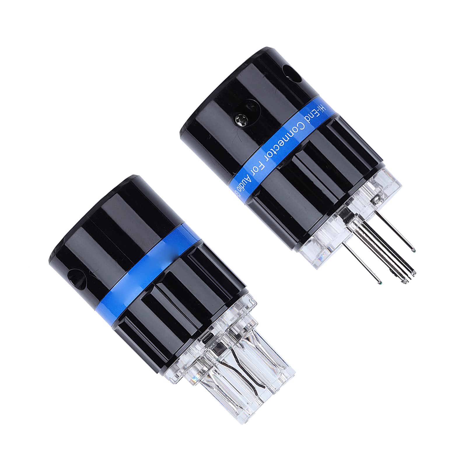 High-Quality 01 02 015 Power Plug & Audio Connector - Fiberglass Design Reduces Magnetism & Eliminates Signal Distortion for Pro AV Equipment (M105R/F105R) - Perfect for Home Theaters, Recording Studios & Live Sound Systems