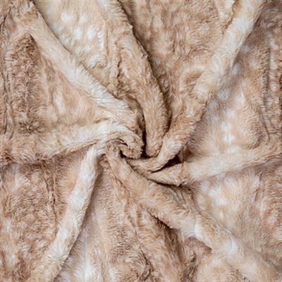 Luxury Gold Fawn Cashmere Dog Blanket - Ultra Soft & Warm Pet Blanket for Small to Large Dogs - Perfect for Beds, Couches & Travel Use