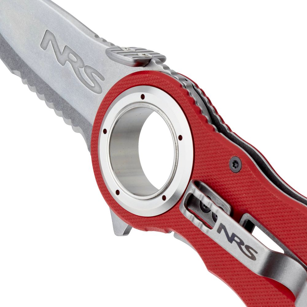 NRS Pilot Access Knife - Compact Folding Knife with Stainless Steel Blade for Outdoor, Camping, Hiking & Survival Gear | Perfect for Cutting Ropes, Fishing Lines & Emergency Situations