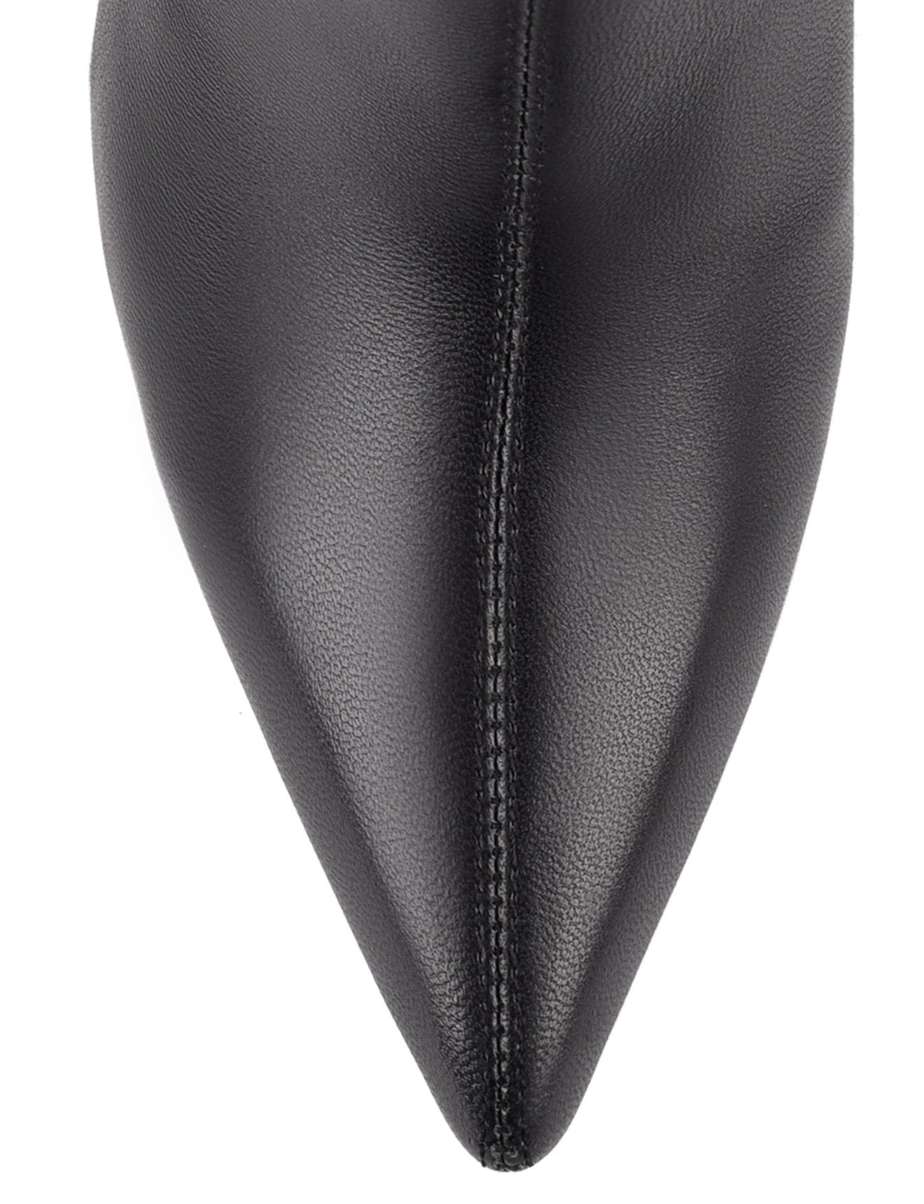 Black Leather Wisp Ankle Boots for Women - Stylish & Comfortable Fall/Winter Fashion Booties for Casual Outfits & Office Wear