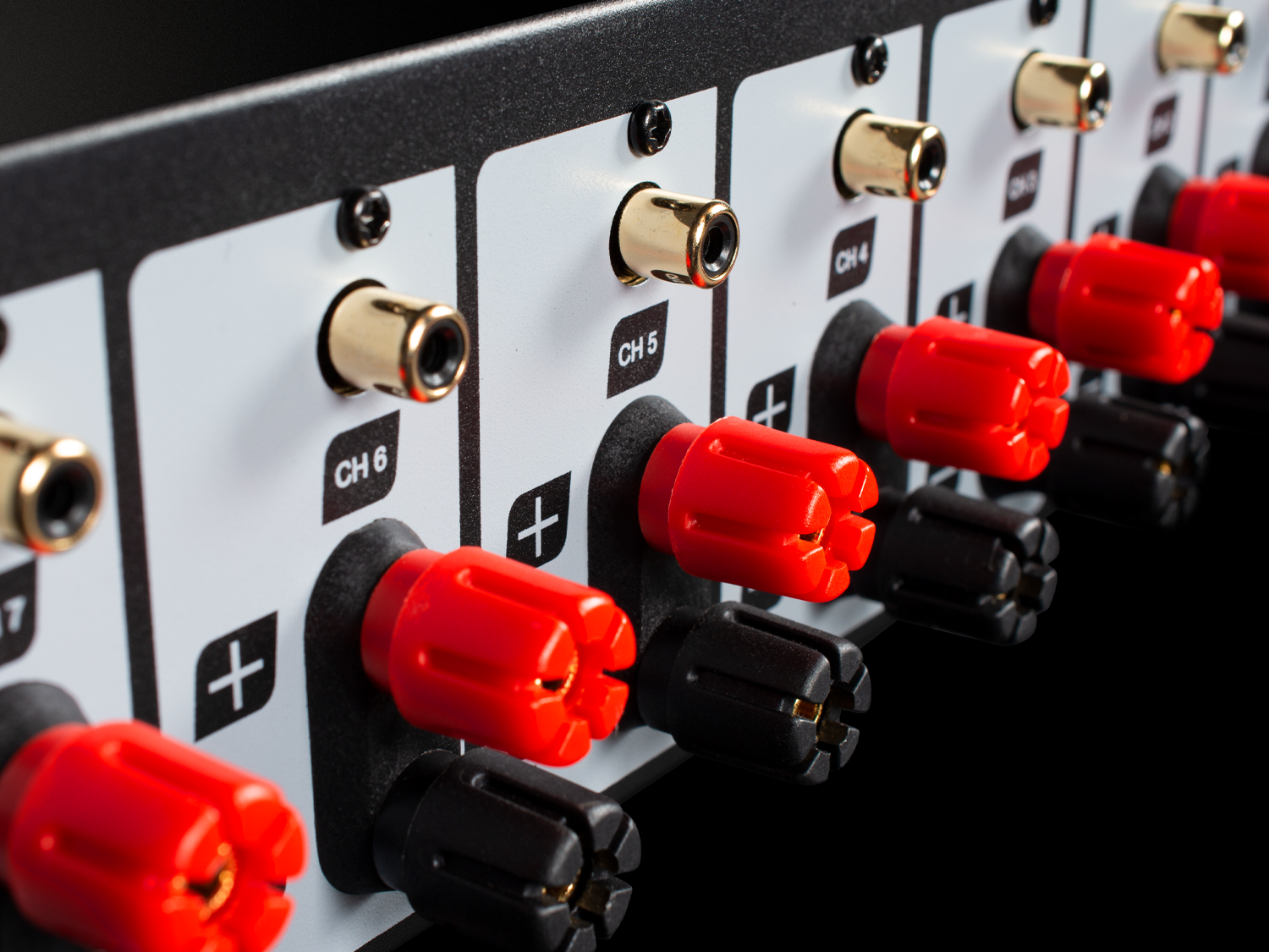 BasX A7 Seven Channel Power Amplifier - High-Performance Home Theater & Audio System for Movies, Music & Gaming