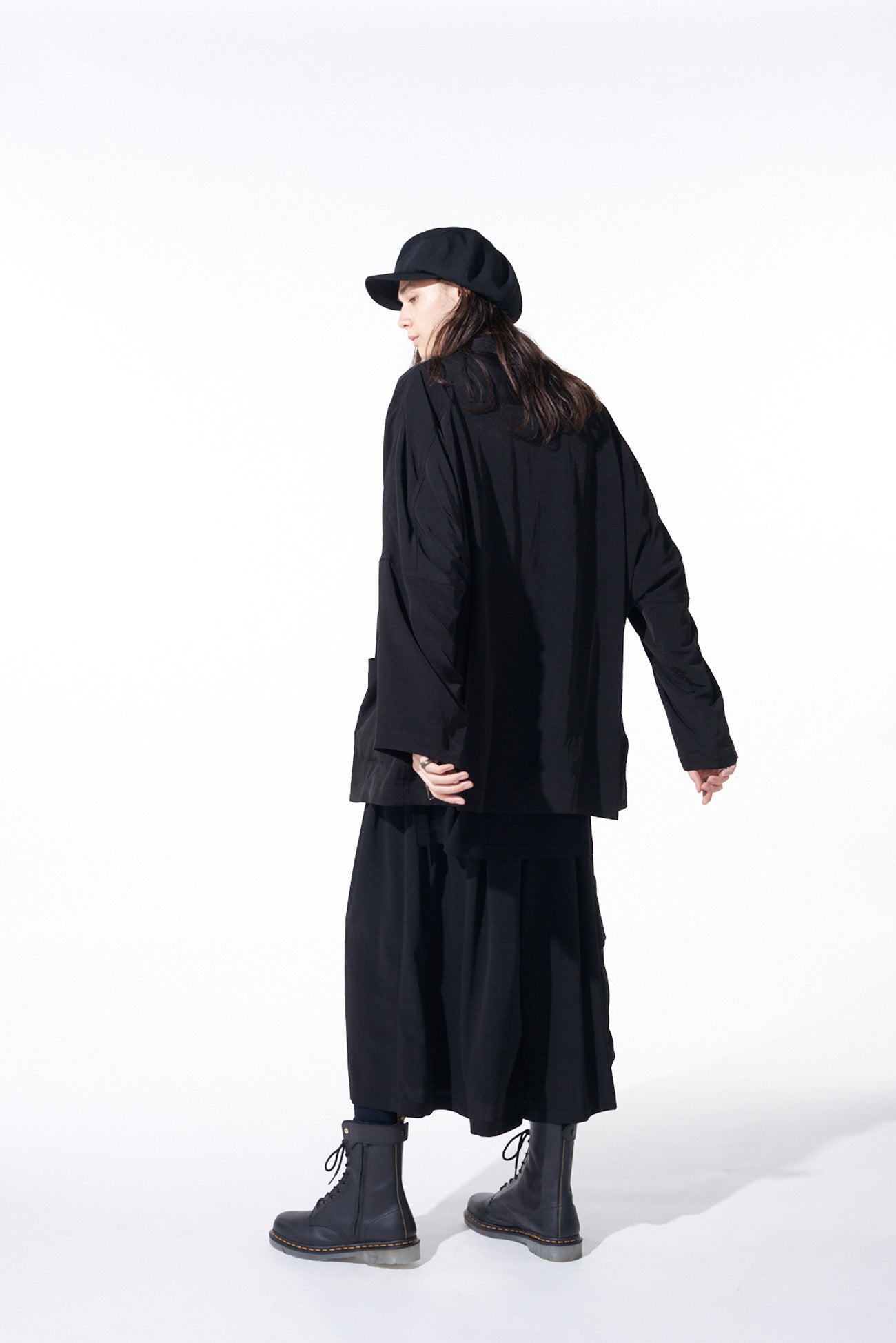 Elegant Crepe de Chine Raglan Sleeve Jacket for Women - Lightweight & Stylish Blazer for Office, Dinner & Special Occasions