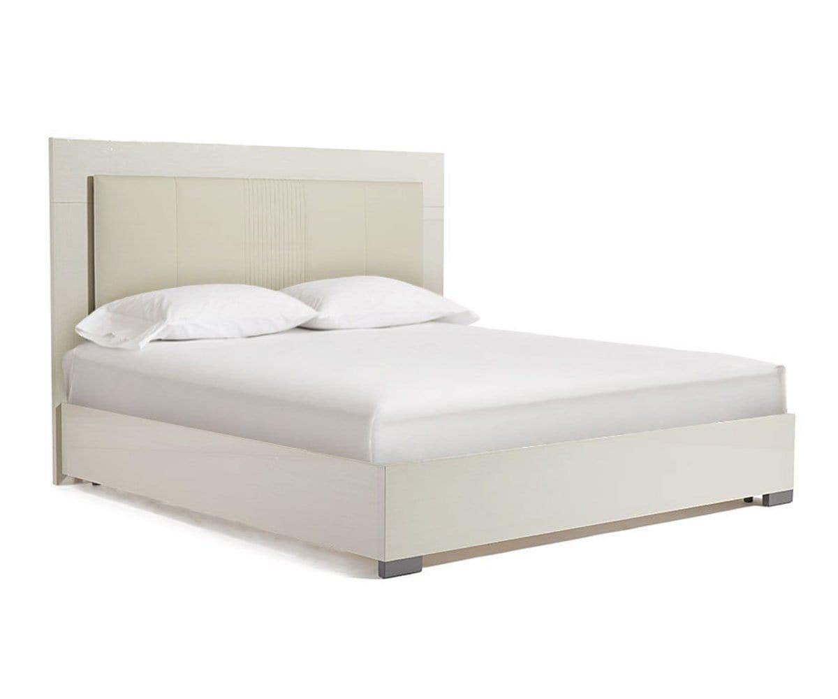 Niccola Bed - Queen Size Platform Bed Frame with Storage, Modern Wooden Bed for Bedroom - Perfect for Small Spaces, Guest Rooms & Master Bedrooms