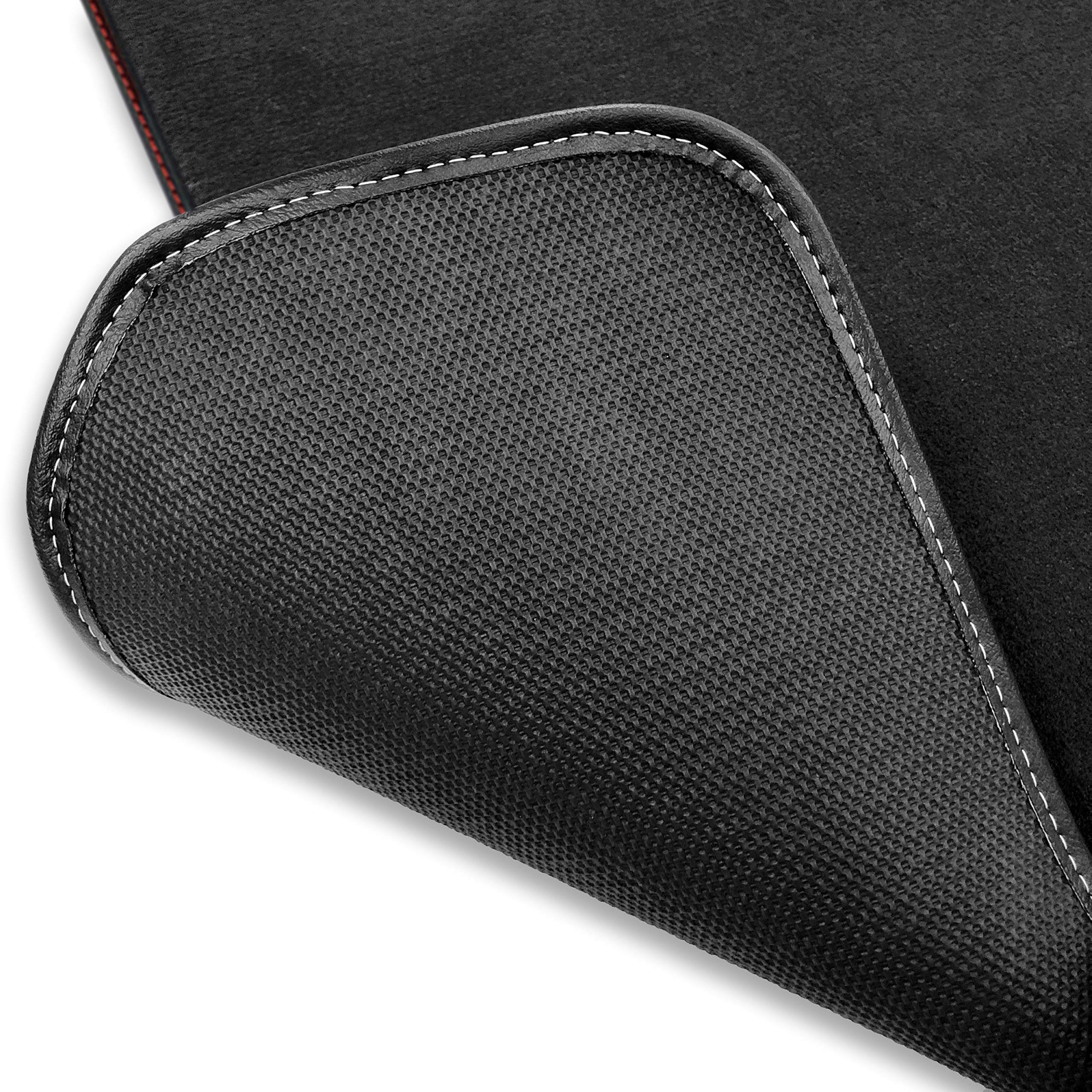 Premium Custom-Fit Carpeted Floor Mats for Dodge Challenger 2011 & Newer Models - Luxury Car Floor Liners with Trunk Mat (Charcoal, RWD) - Perfect for Daily Commuting & Road Trips