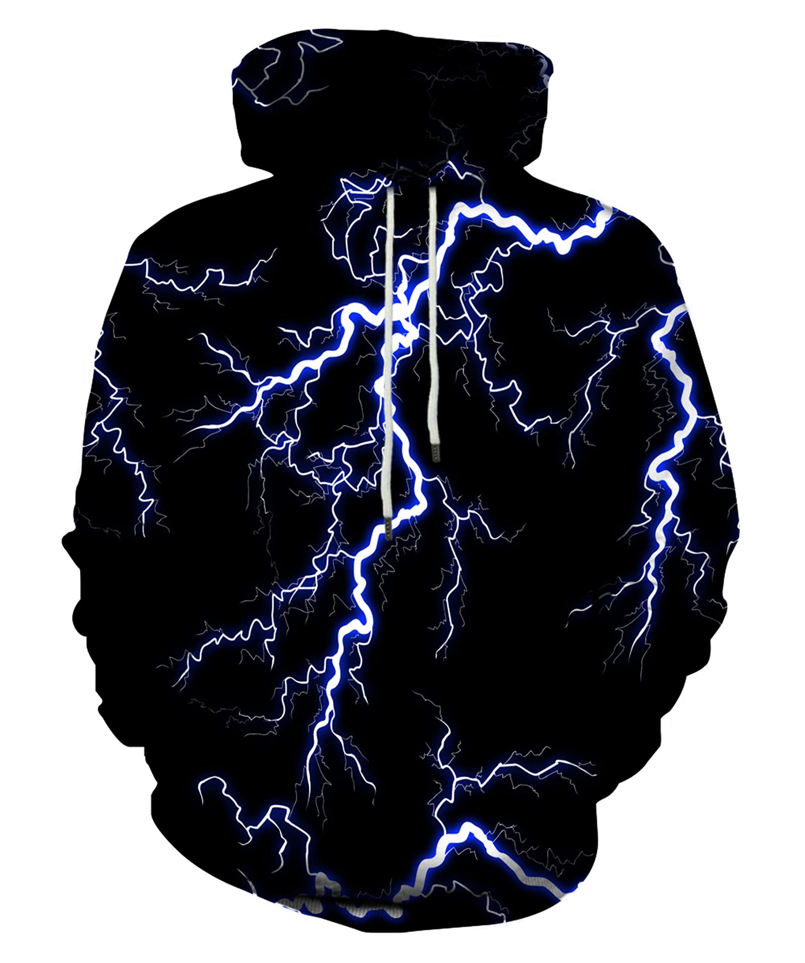 LAIDIPAS 3D Graphic Hoodie for Men & Women - Stylish Pullover Hooded Sweatshirt with Pocket | Trendy Streetwear for Casual Outings, Gym & Outdoor Activities