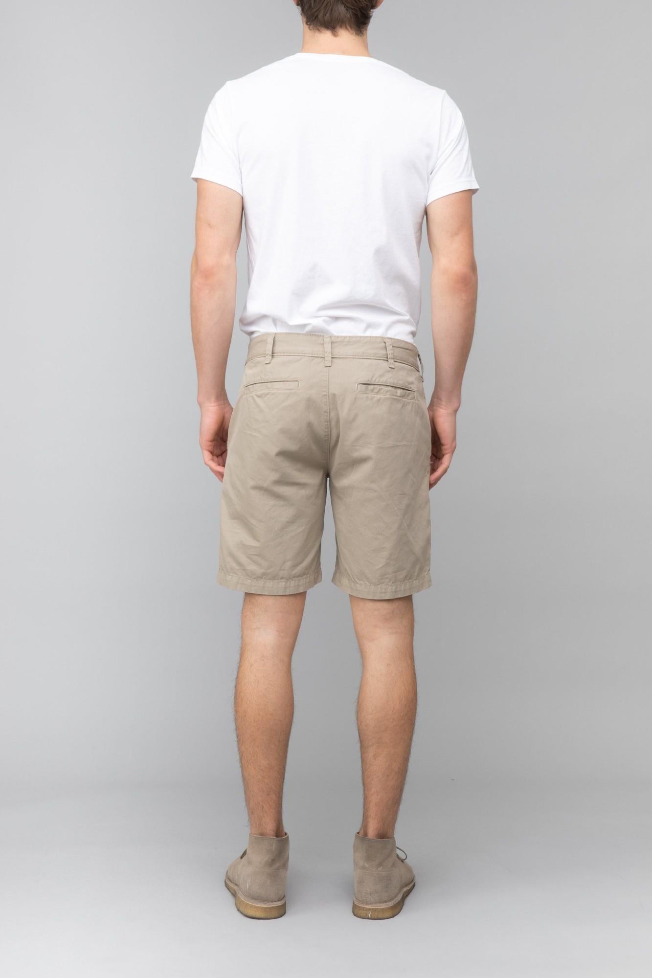 Men's Khaki Bermuda Shorts - Comfortable Casual Summer Shorts for Beach, Travel & Outdoor Activities