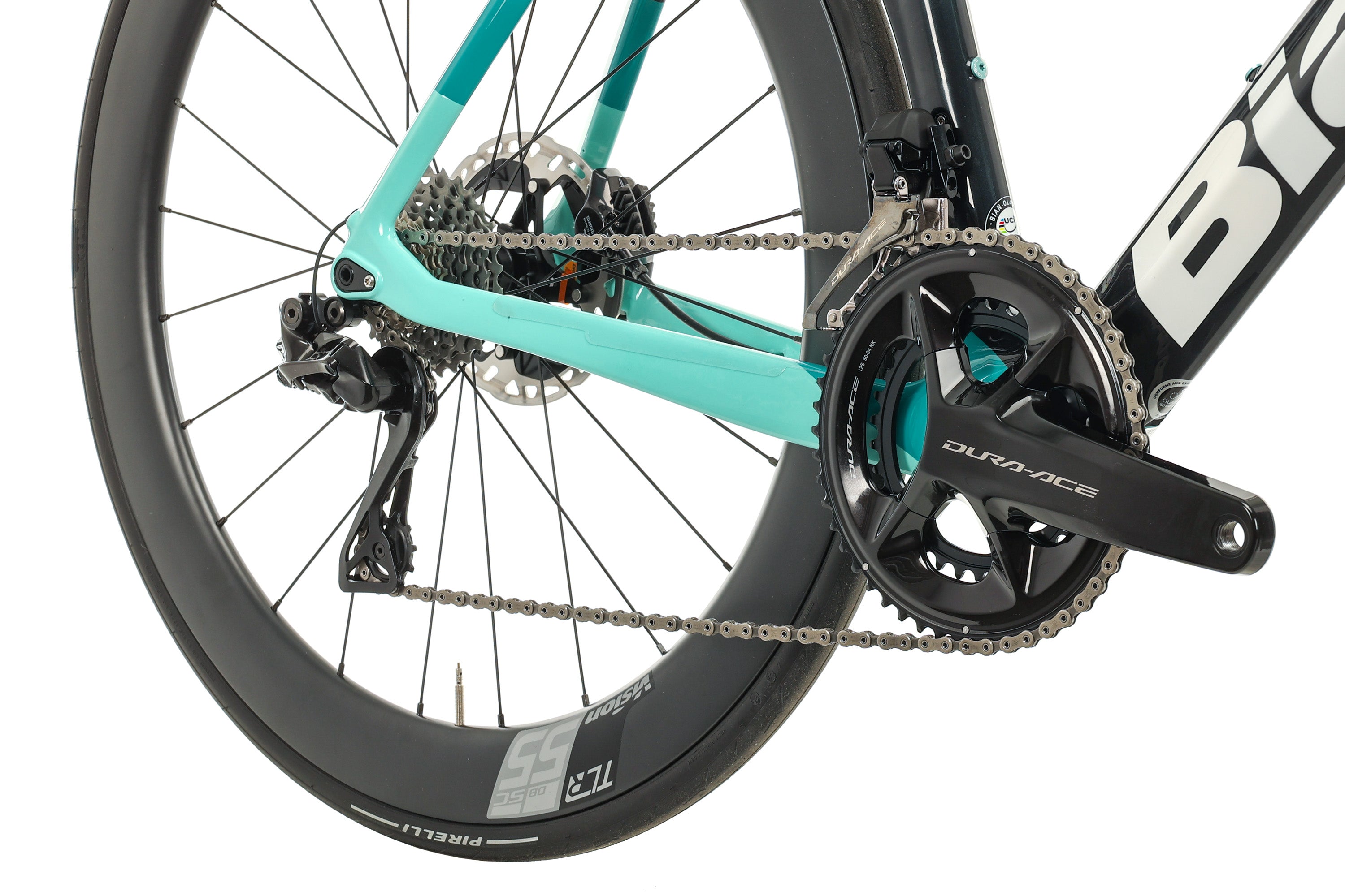 Bianchi Oltre XR4 Dura Ace Di2 Road Bike 2023 - 59cm Carbon Frame, Electronic Shifting | High-Performance Racing & Endurance Cycling