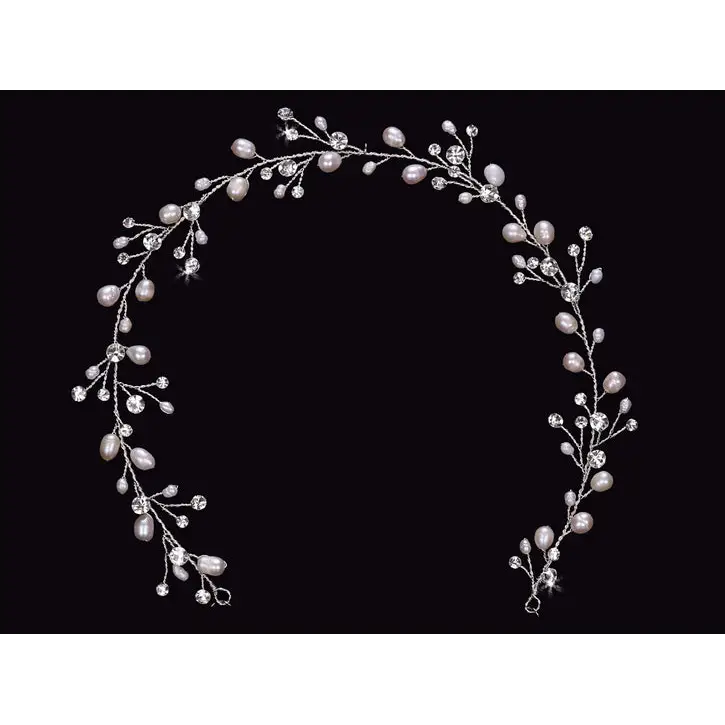 HJ1545 Elegant Hair Jewelry - Hair Clips, Barrettes & Hair Accessories for Women & Girls - Perfect for Weddings, Parties & Everyday Wear