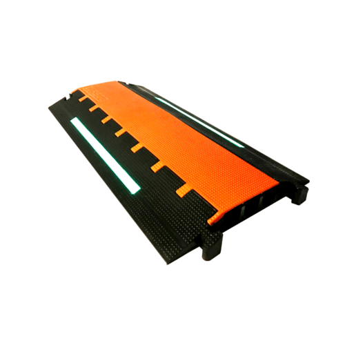 Triple Channel 2-Cord Cable Cover Glow - Organize and Hide Wires for Home, Office & Gaming Setup