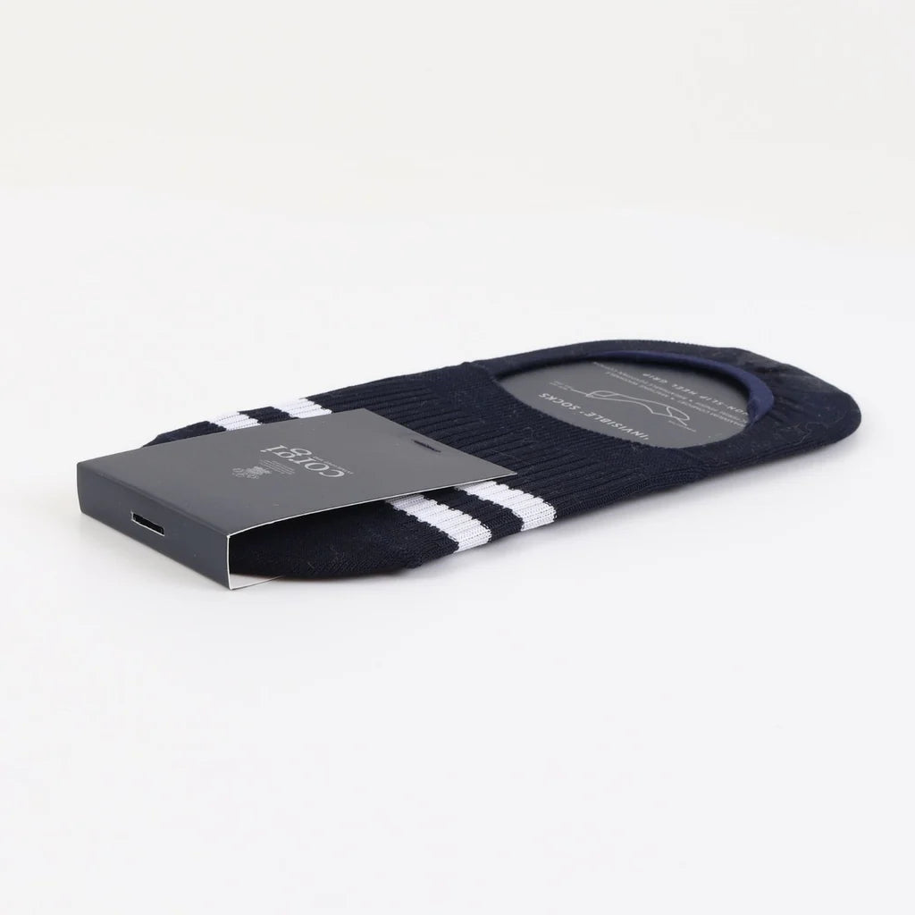 Invisible Socks for Men - Breathable Mercerized Cotton No-Show Socks - Perfect for Sneakers, Loafers & Dress Shoes