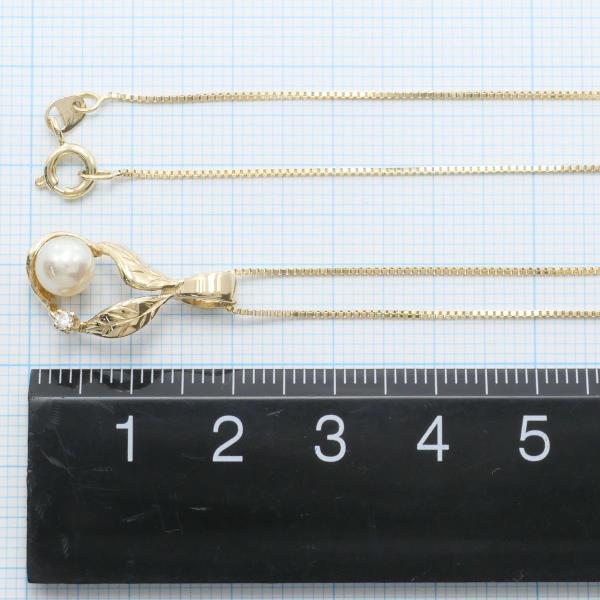 14K Yellow Gold Pearl Necklace for Women - Elegant Cultured Pearl Jewelry Gift for Birthday, Anniversary & Special Occasions