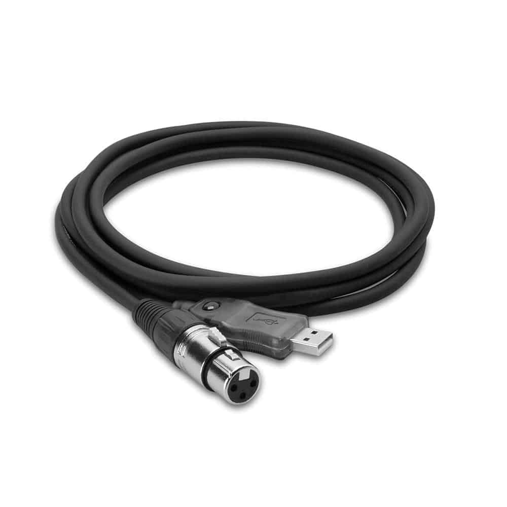 TRACKLINK Professional XLR to USB Audio Interface Cable - High-Quality Microphone Cable for Podcasting, Streaming & Home Studio Recording
