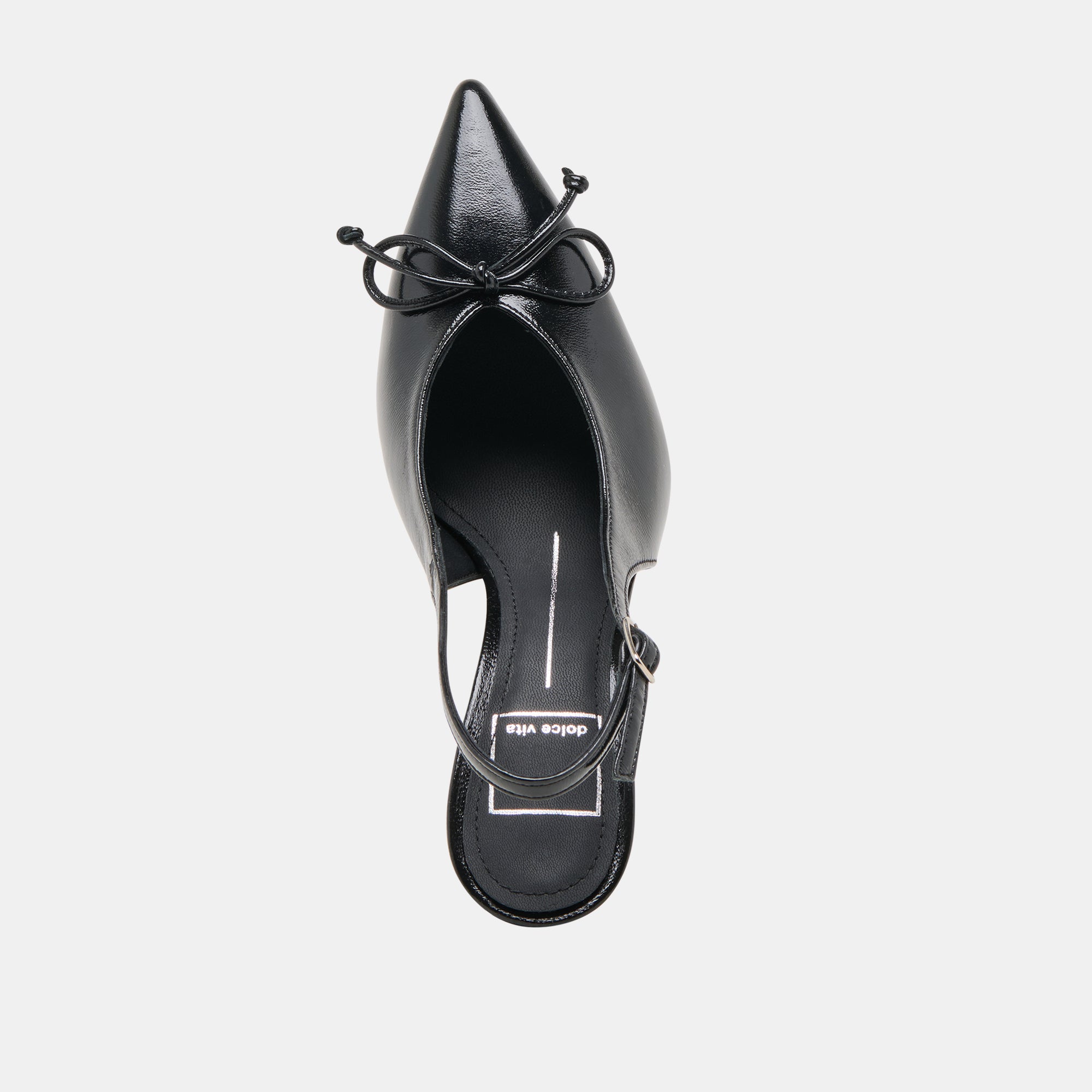 GEENA Women's Black Leather High Heels - Elegant Stiletto Pumps for Office, Party & Evening Wear