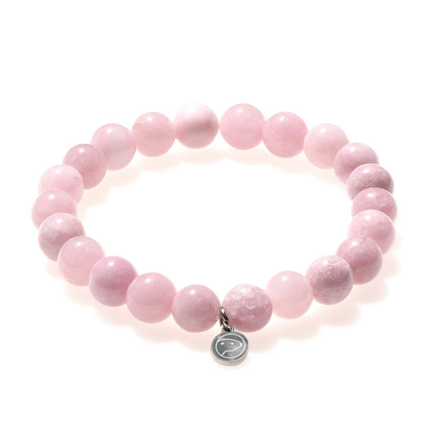 Natural Kunzite Gemstone Bracelet for Women - Healing Crystal Jewelry for Stress Relief & Positive Energy | Perfect for Meditation, Yoga & Spiritual Gifts