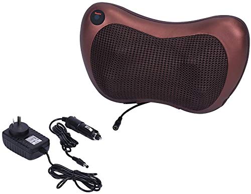 Shiatsu Neck and Back Massager with Heat - Deep Tissue Kneading Massage for Pain Relief - Perfect for Home, Office, and Car Use