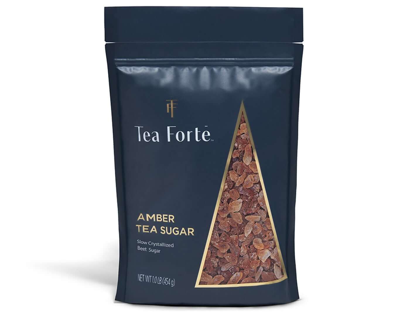 Premium Organic Amber Rock Sugar - 1 lb Bag for Tea, Coffee & Baking | Natural Sweetener for Hot & Cold Beverages, Desserts & Asian Cuisine