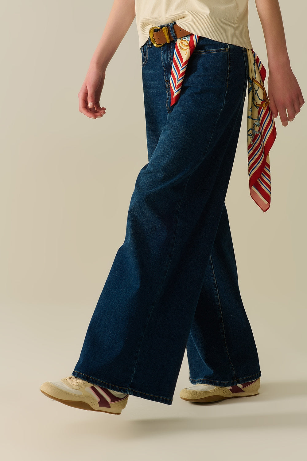 Dark Wash Plus Size Women's Jeans - Comfortable Stretch Denim for Casual Wear & Everyday Outfits