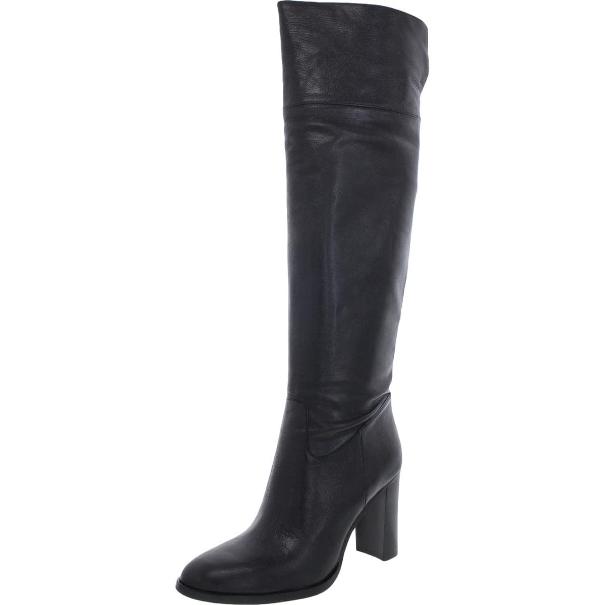 Michael Kors Women's Regina Leather Tall Over-The-Knee Boots - Stylish Knee-High Boots for Women, Comfortable & Fashionable - Perfect for Fall, Winter, Parties & Night Out