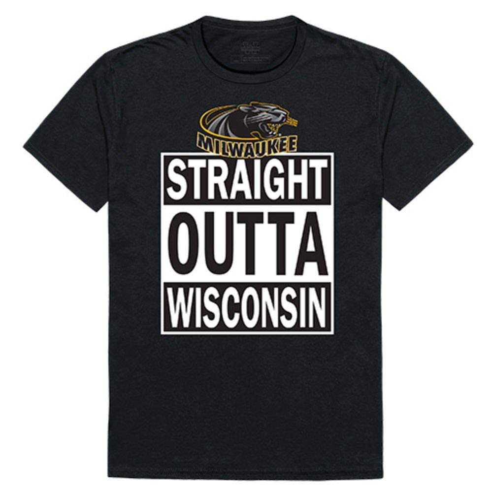 Unisex Wisconsin Milwaukee Panthers NCAA T-Shirt - Straight Outta Graphic Tee for Men & Women - Perfect for Game Day, College Spirit & Casual Wear