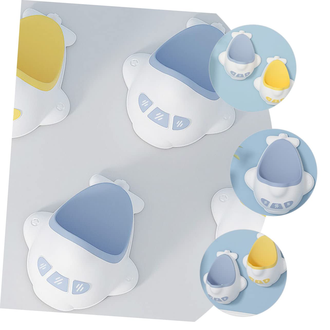 HAPINARY Boys Potty Training Urinal - Sturdy PP Material, Space-Saving Design for Toddlers - Perfect for Bathroom, Bedroom & Travel Use