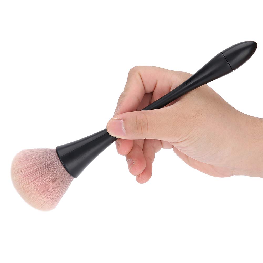 Professional Large Powder Mineral Brush - Nail Art Dust Brush & Makeup Blush Brush Set for Manicure, DIY Nails & Cosmetics Application - Perfect for Salon, Home Use & Professional Makeup Artists