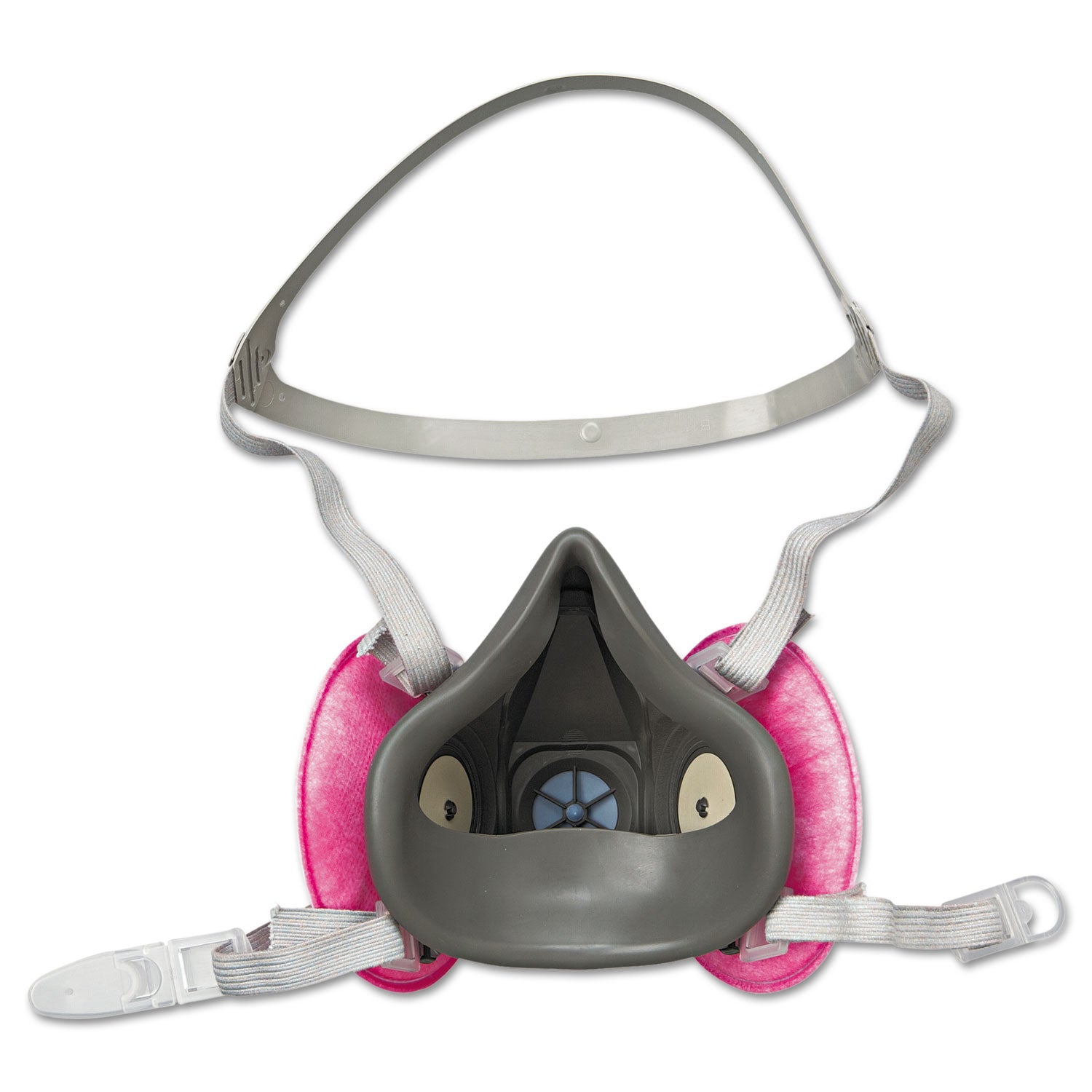 3M™ 6000 Series Reusable Half Facepiece Respirator - Large Size for Painting, Woodworking & Chemical Protection - OSHA Approved Safety Mask