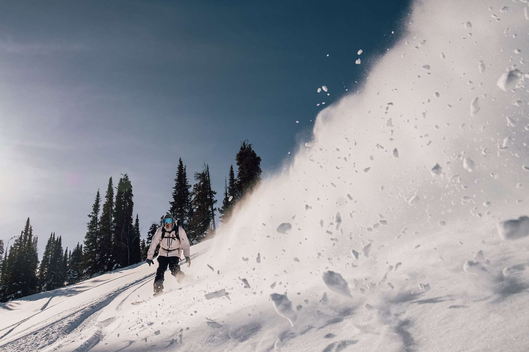 Arbor Guch Splitboard Skins 2024 - Premium Grip & Glide for Backcountry Snowboarding - Perfect for Powder, Uphill Climbing & Splitboard Adventures