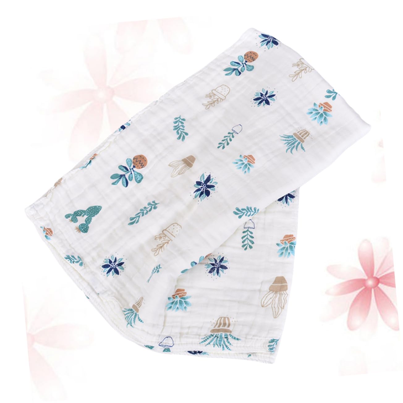 ULDIGI Bamboo Fiber Baby Blanket - Soft Newborn Swaddle & Bath Towel for Boys & Girls | Hypoallergenic Gauze Nursing Cover for Sensitive Skin | Perfect for Cuddling, Swaddling & Bath Time