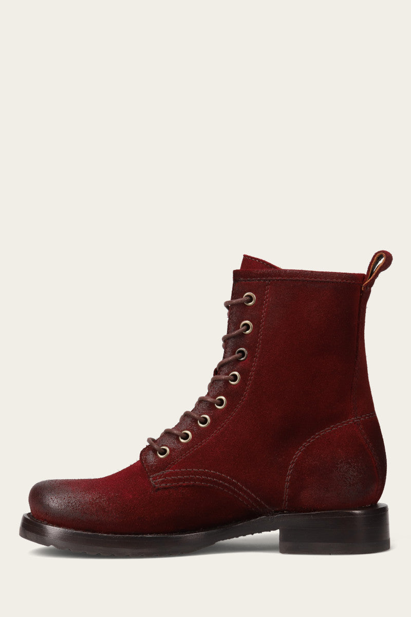 Veronica Combat Boots - Premium Pre-Owned Leather Boots for Women | Stylish & Durable Footwear for Everyday Wear, Outdoor Adventures & Fashion Statements